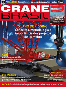 Revista “Crane Brasil” Ed.66 – Chamada para o projeto “Ponte Pênsil” – Por um Fio de Nylon